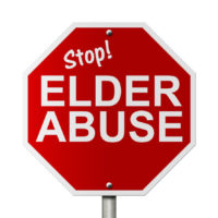Stop Elder Abuse Sign