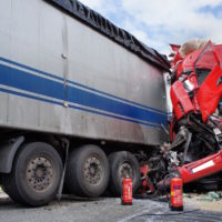 Horrorcrash eines Lkw