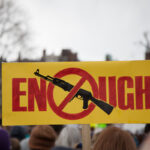 Enough; symbol no assault rifles