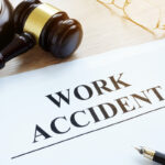 Documents about Work Accident in a court.