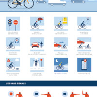 Safe cycling tips for riding safely in the city street