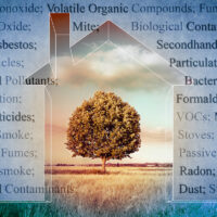 The most common dangerous domestic pollutants we can find in our homes - concept image